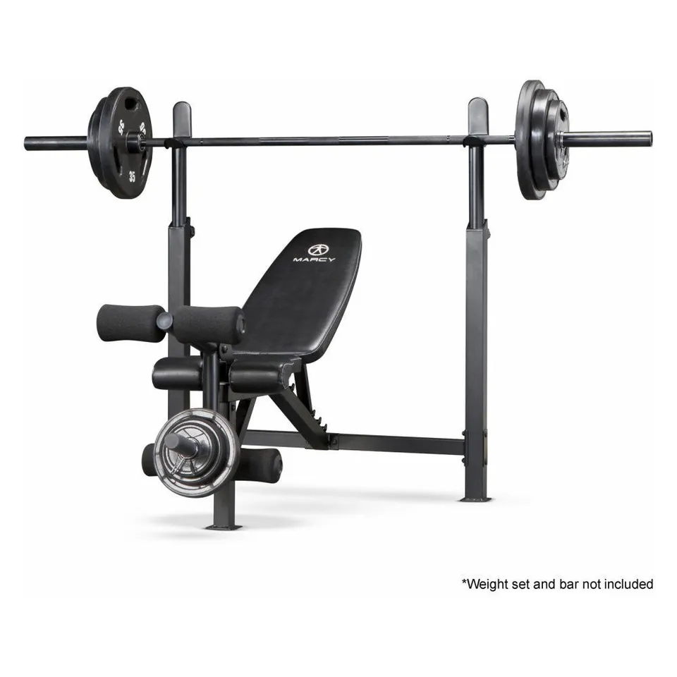 marcy-mwb-732-olympia-hantelbank-mit-rack-verstellbar image 1