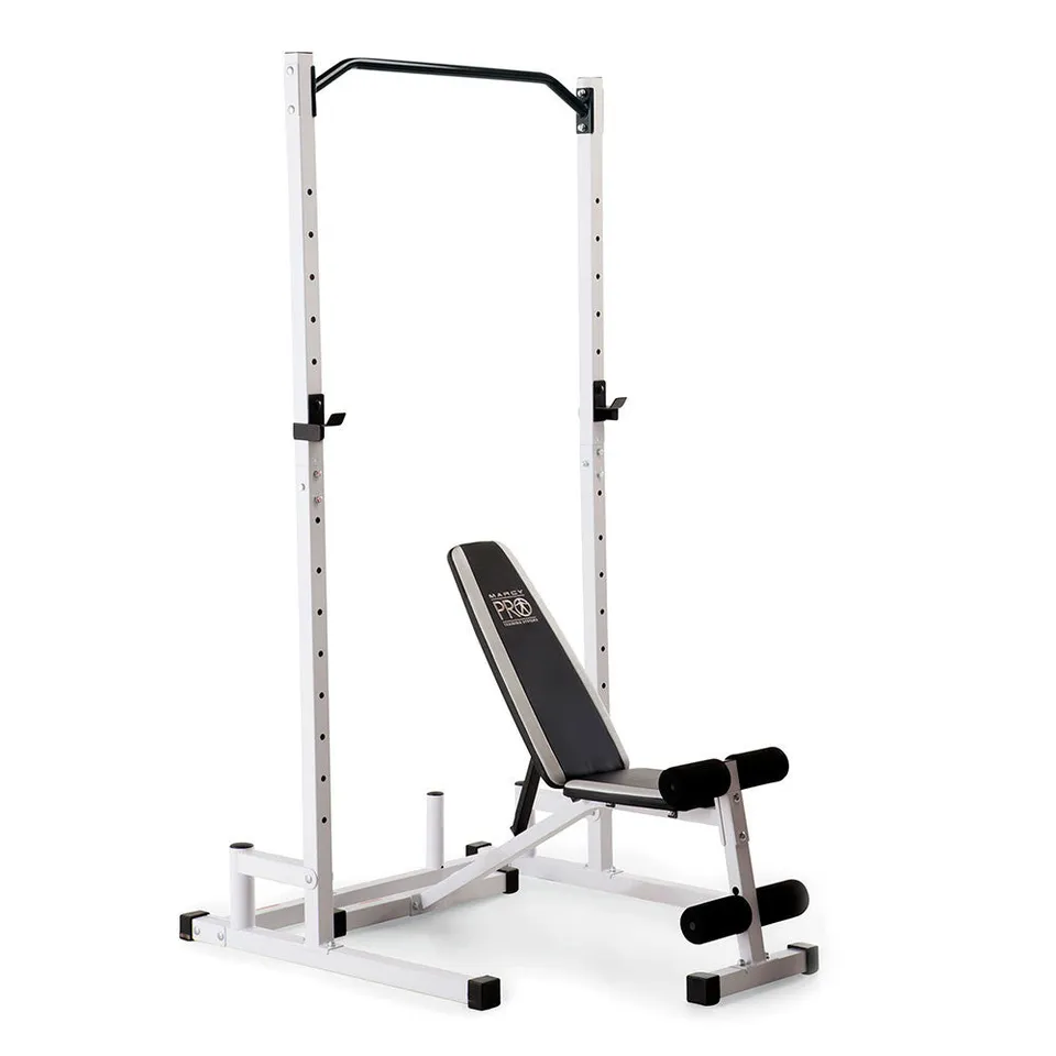 marcy-sm-5092-power-cage-mit-hantelbank-verstellbar image 1