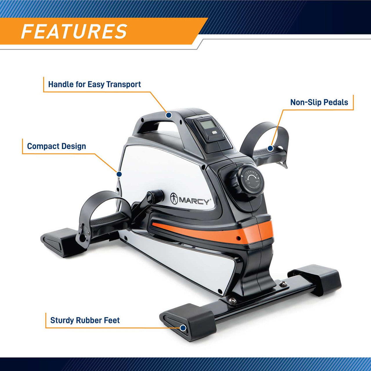 marcy-ns-9200-mini-heimtrainer-arm-beintrainer-magnetisch image 7