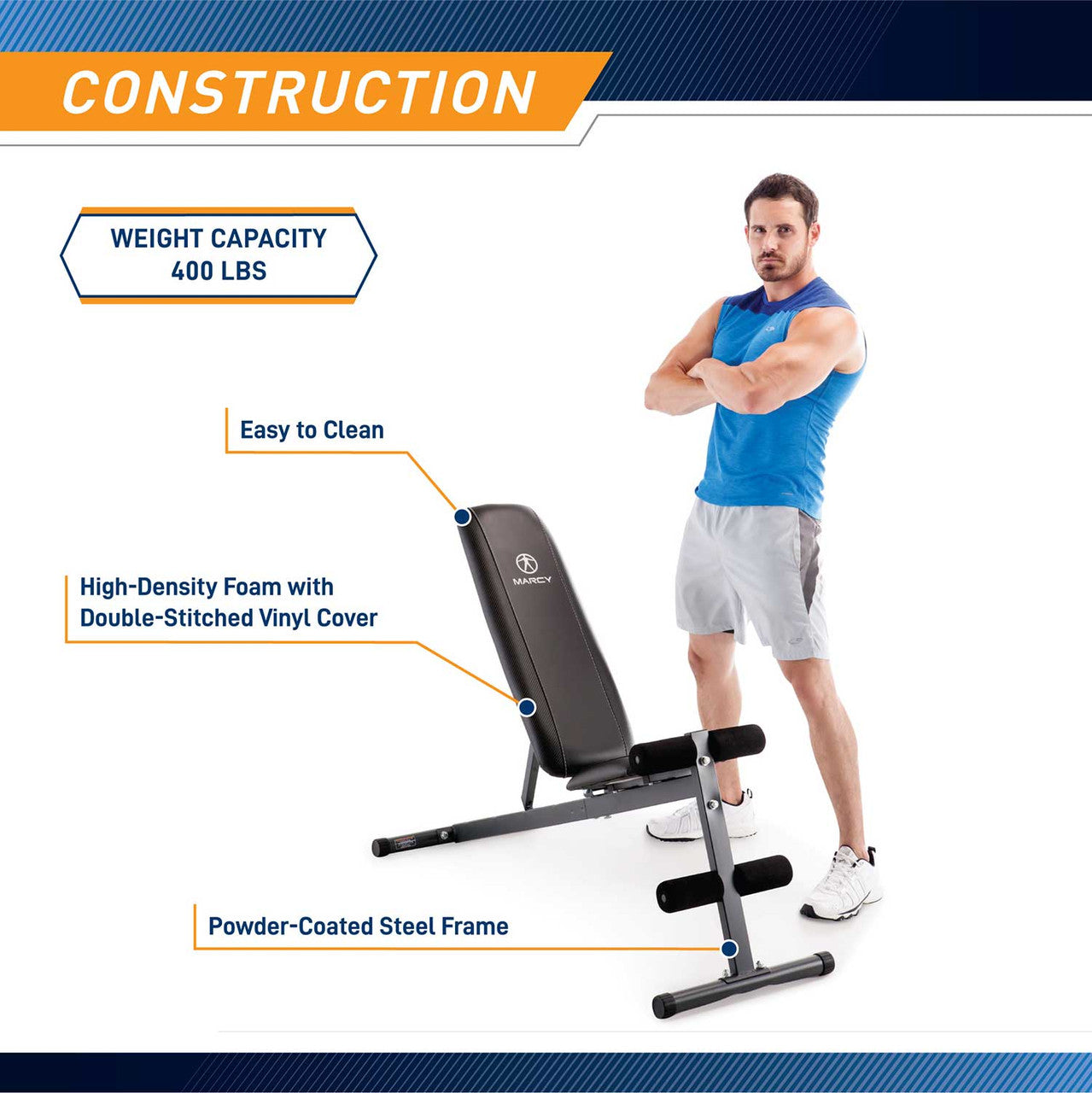 marcy-benches-sb-261w-trainingsbank-verstellbar-klappbar image 6