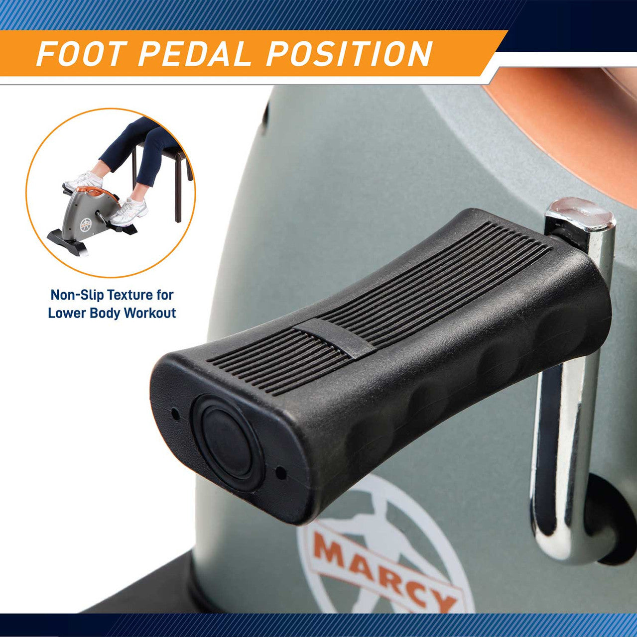 marcy-ns-909-mini-heimtrainer-pedaltrainer-tischfahrrad image 6