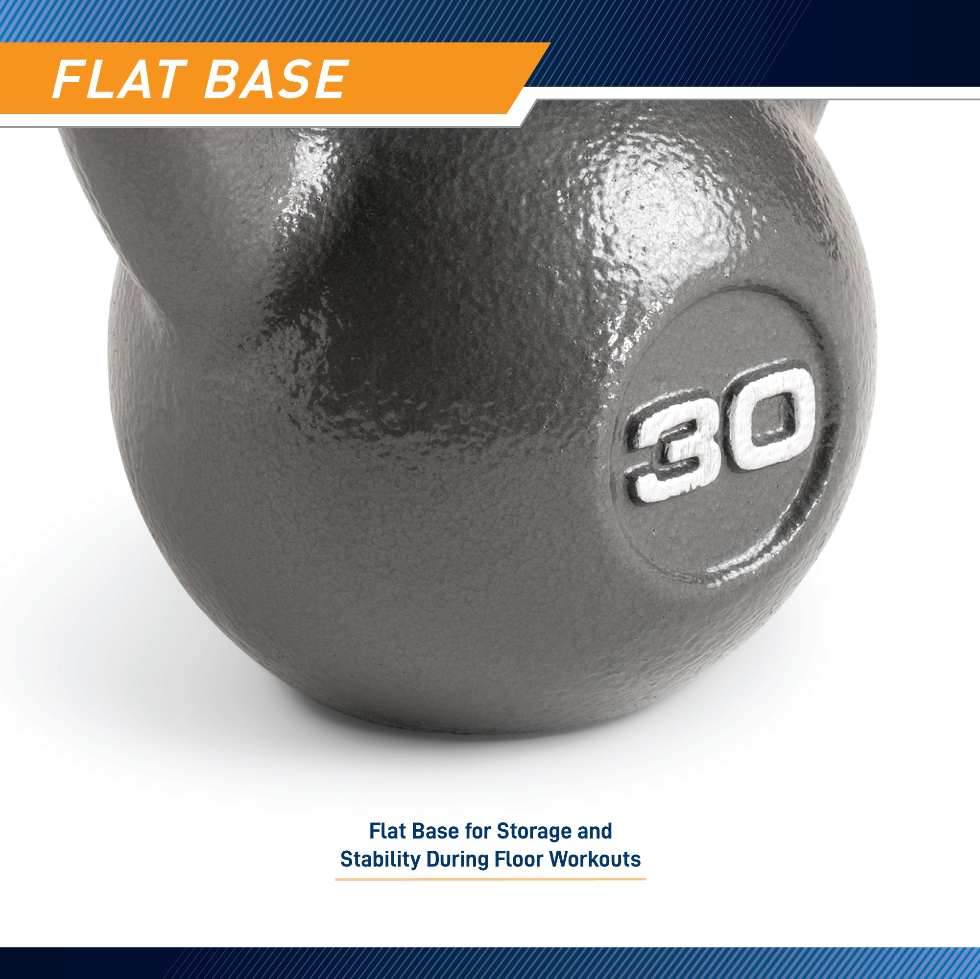 marcy-hkb-030-kettlebell-30-lbs-gusseisen-hammertone image 5