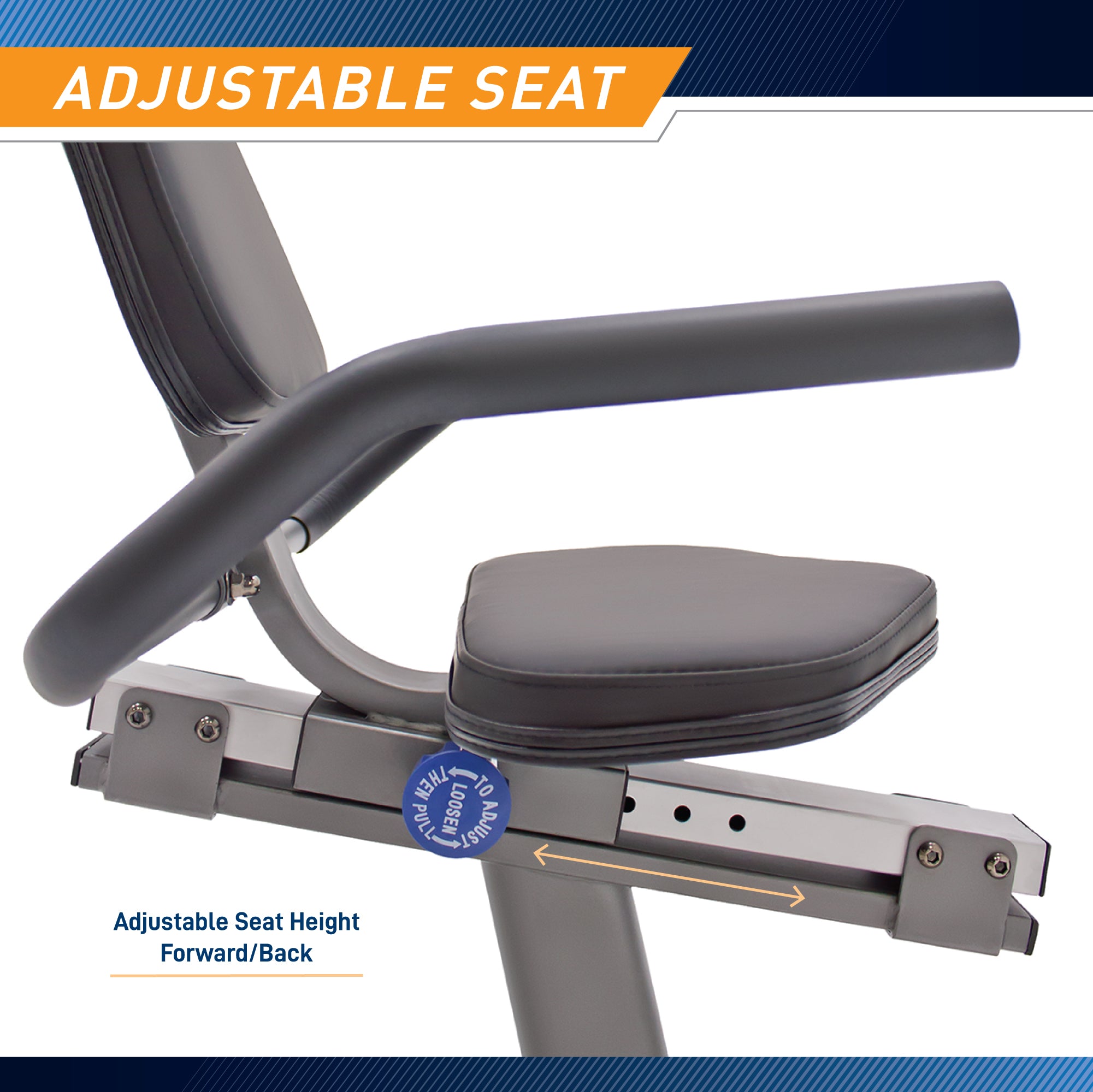 marcy-cardio-equipment-ns-1201r-liege-heimtrainer-magnetbremse-8-stufen image 7