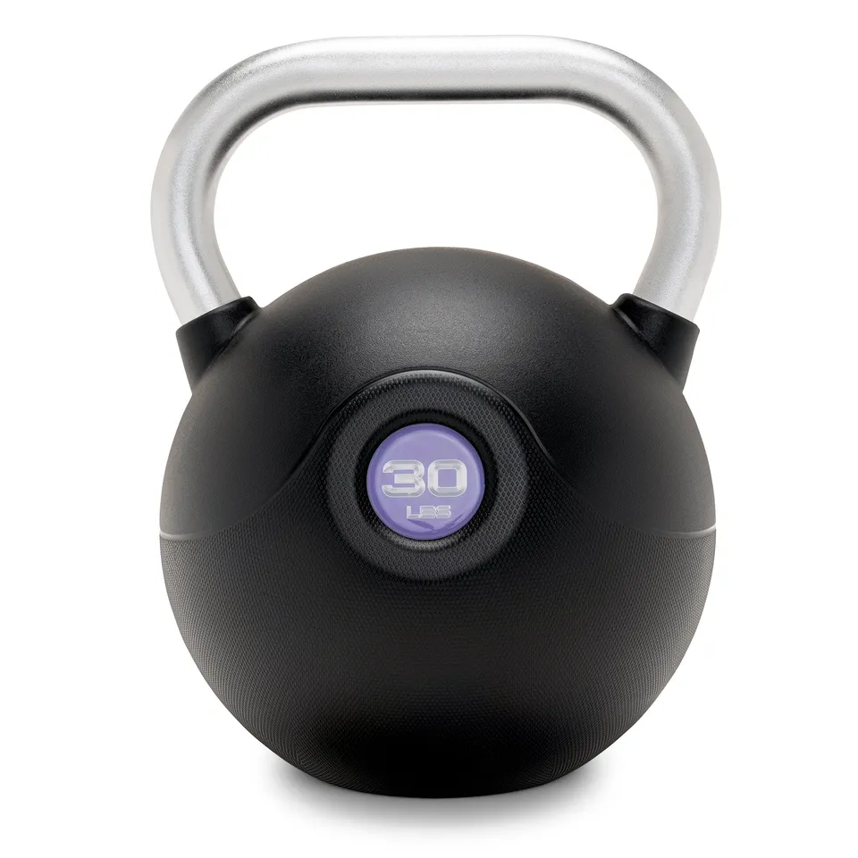 marcy-mckb-030-kettlebell-30-lbs-lila-pu-chromgriff image 1