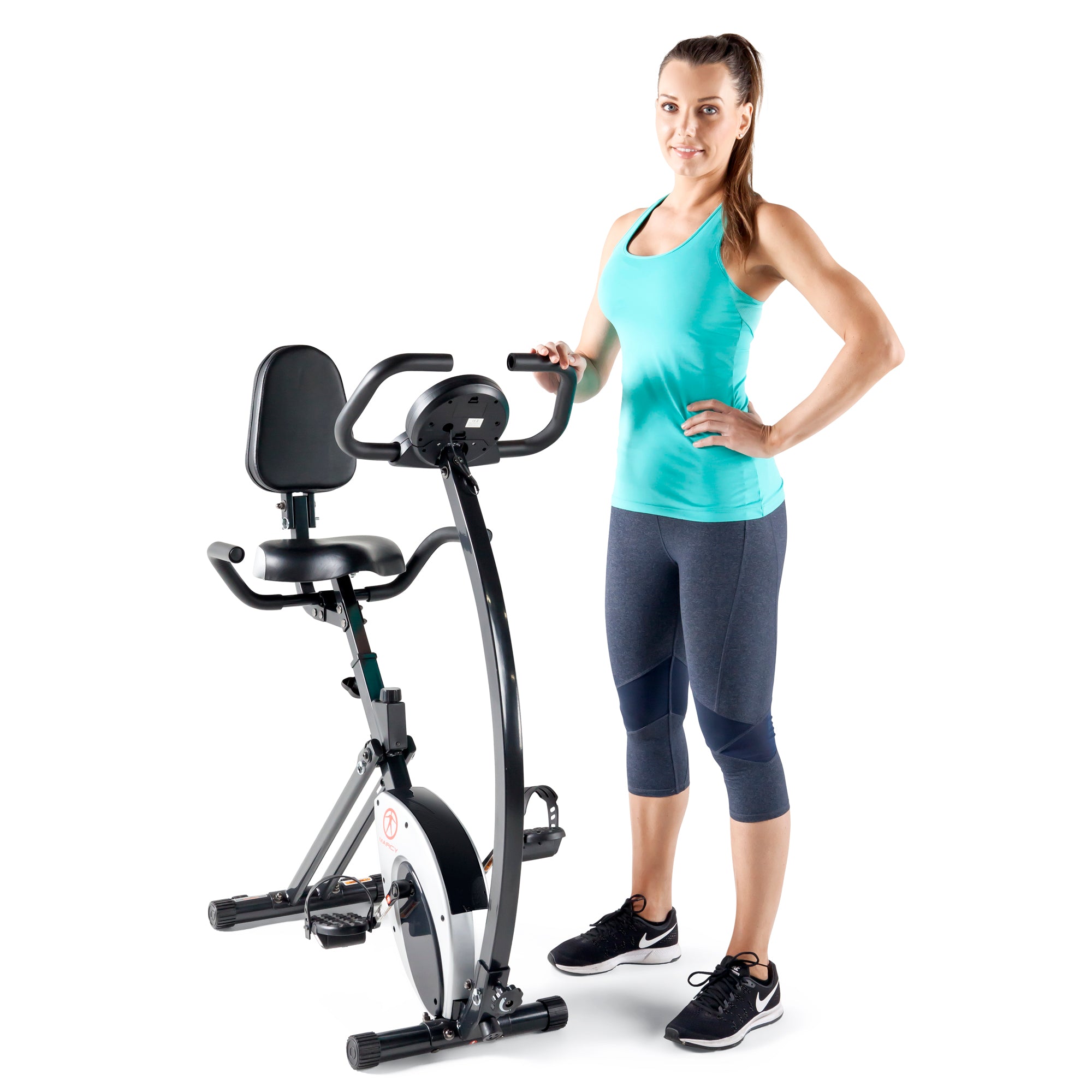 marcy-ns-653-heimtrainer-klappbar-mit-r-ckenlehne-magnet image 2