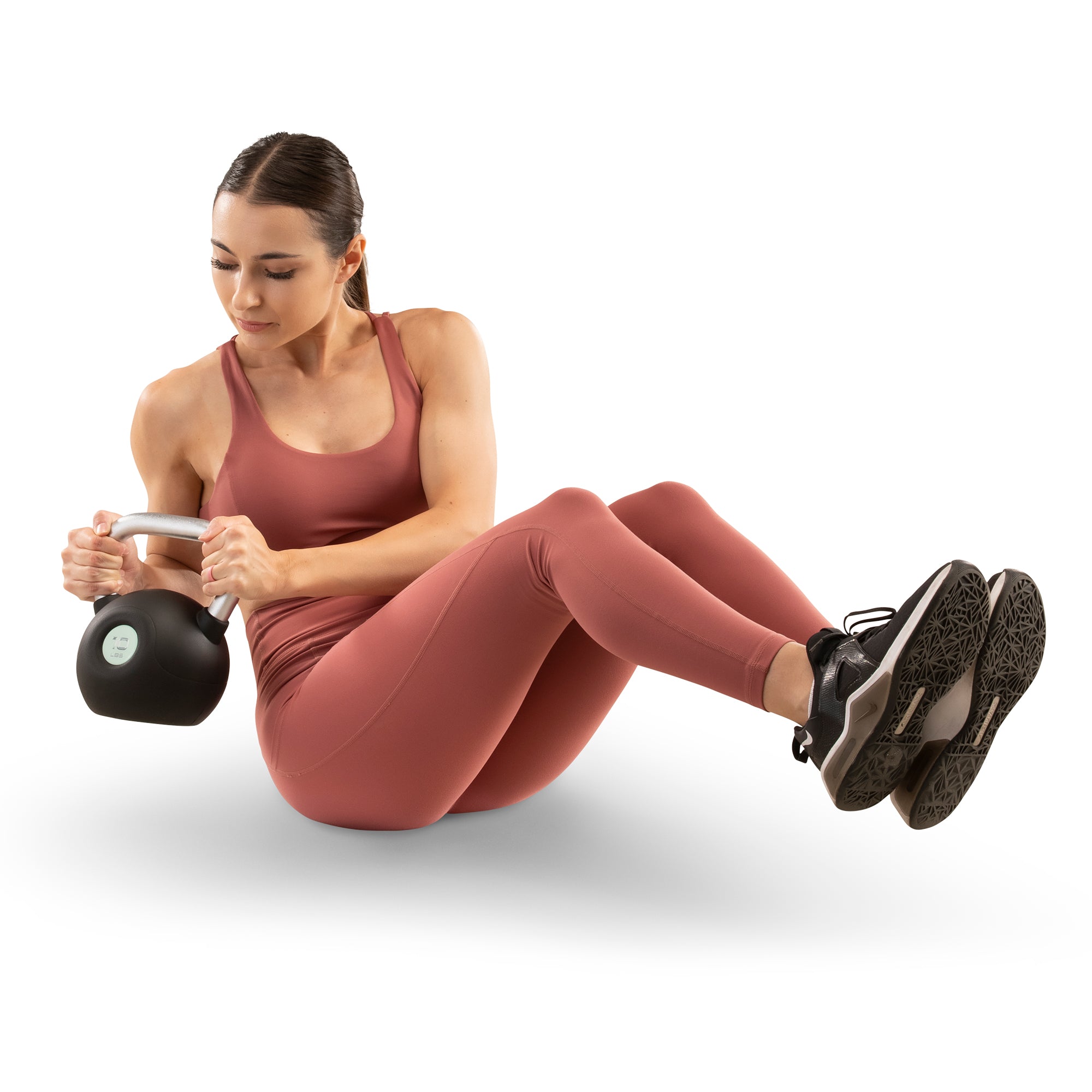 marcy-mckb-010-kettlebell-10-lbs-pu-gr-n-chromgriff image 2