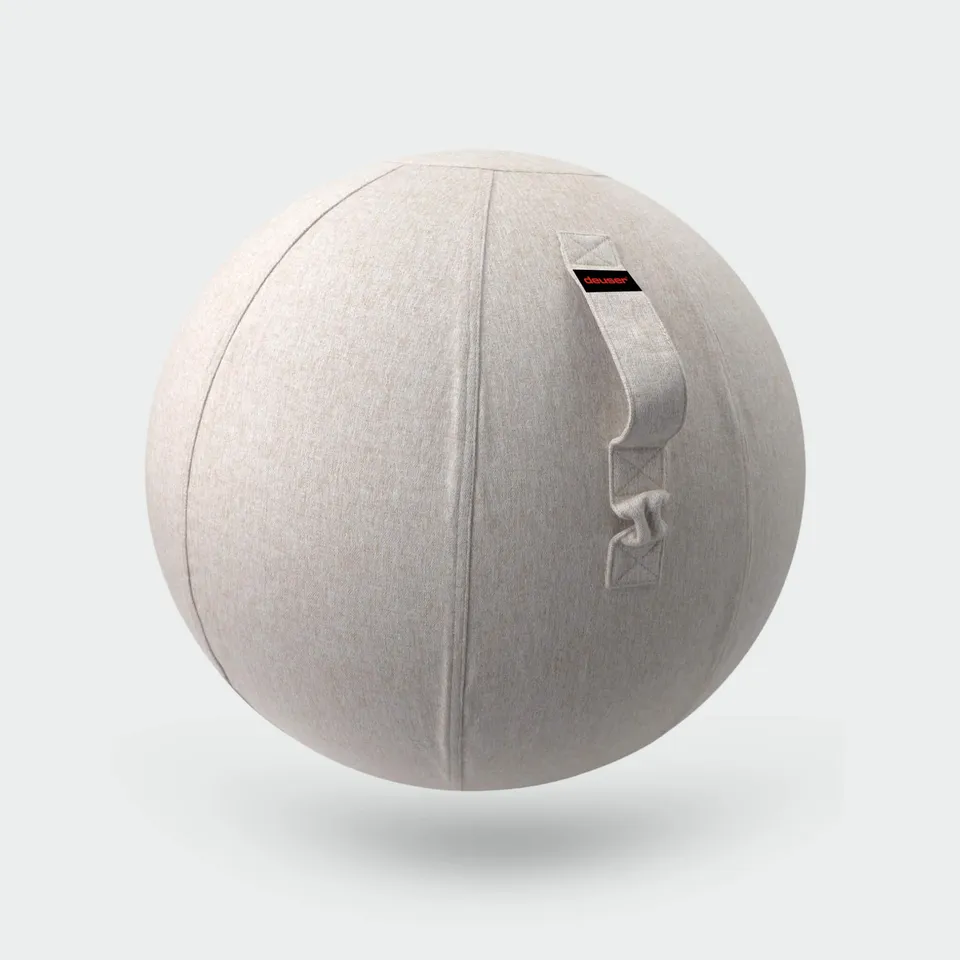 deuser-ballbezug-kaschmirimitat-gymnastikball-56-65-cm image 1