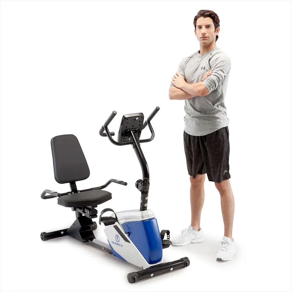 marcy-me-1019r-liegeergometer-magnet-recumbent-bike image 1