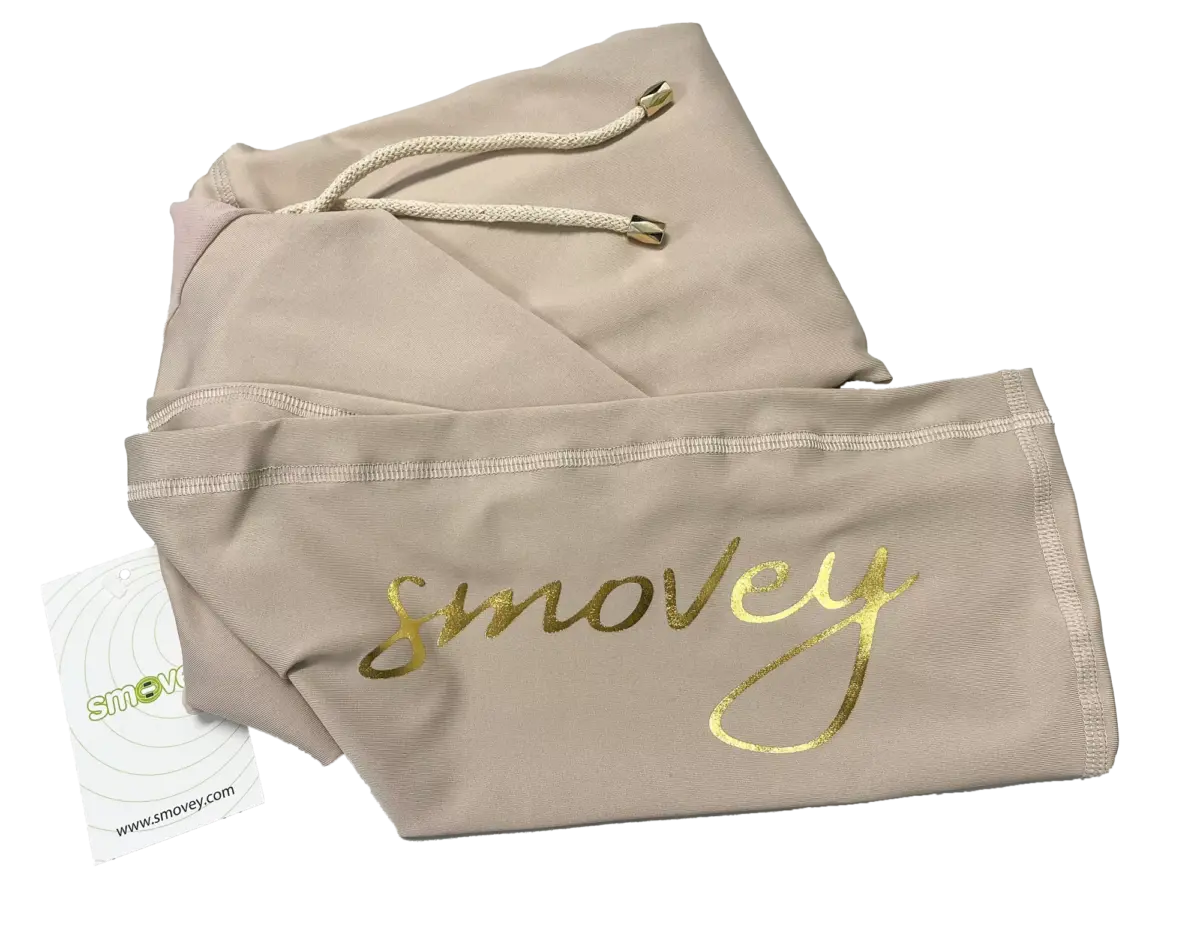 smovey-trainingsanzug-damen-sportanzug-champagner-2-teilig image 6