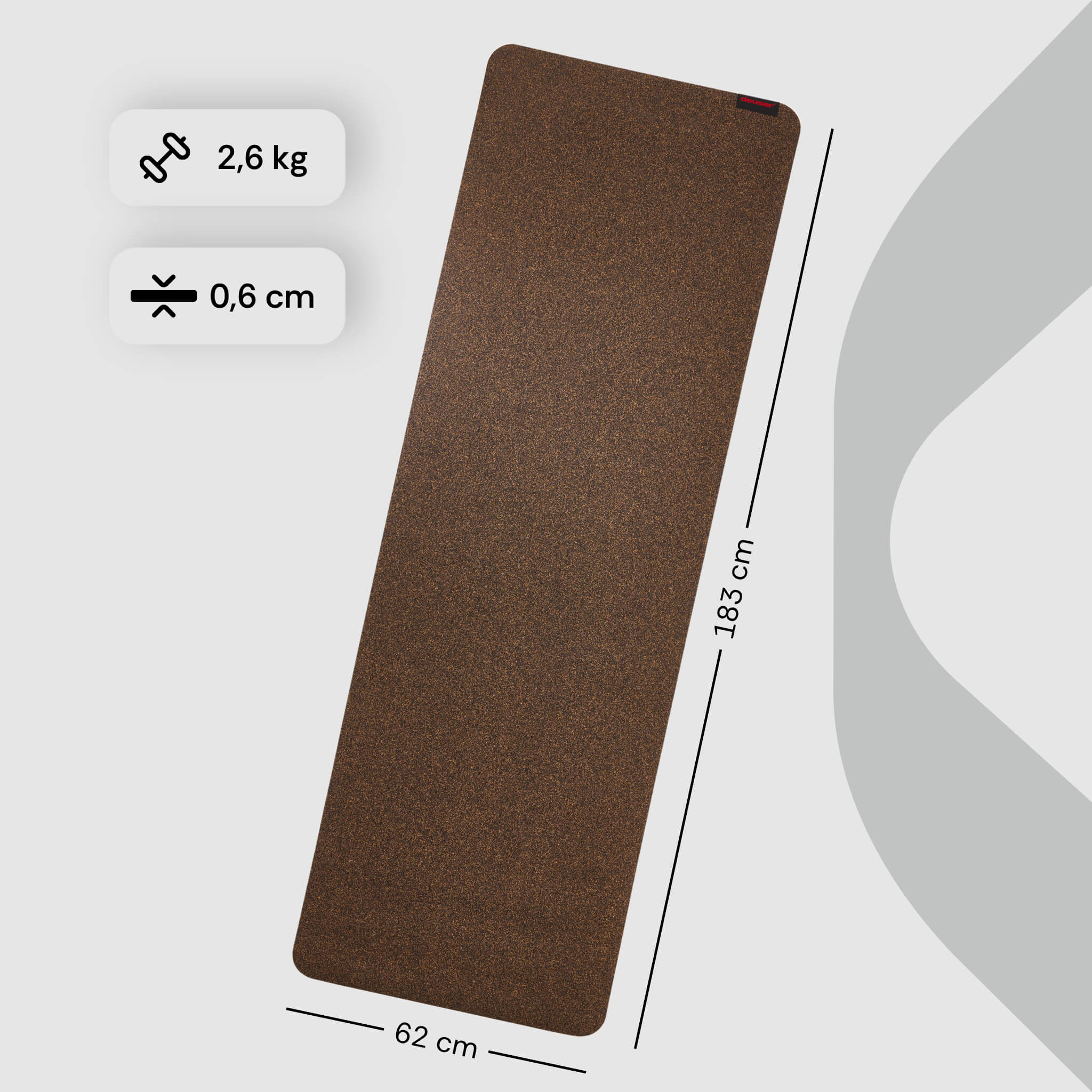 deuser-physio-band-rolle-matte-hybrid-yogamatte-rutschfest image 3