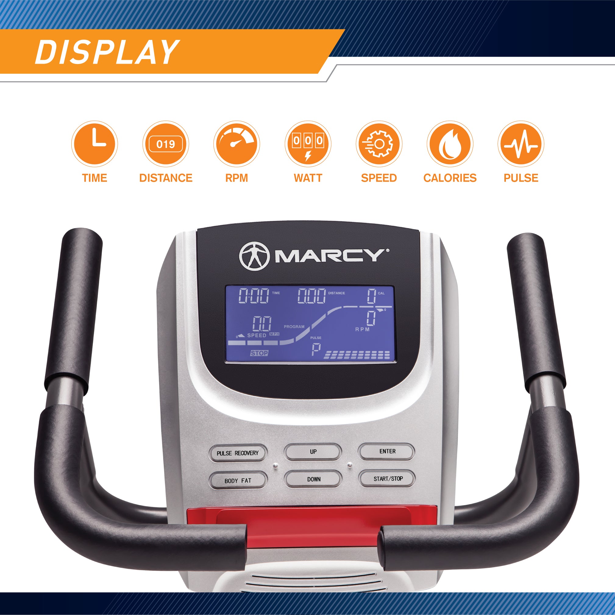 marcy-me-706-liegeheimtrainer-magnet-23-programme-puls image 4