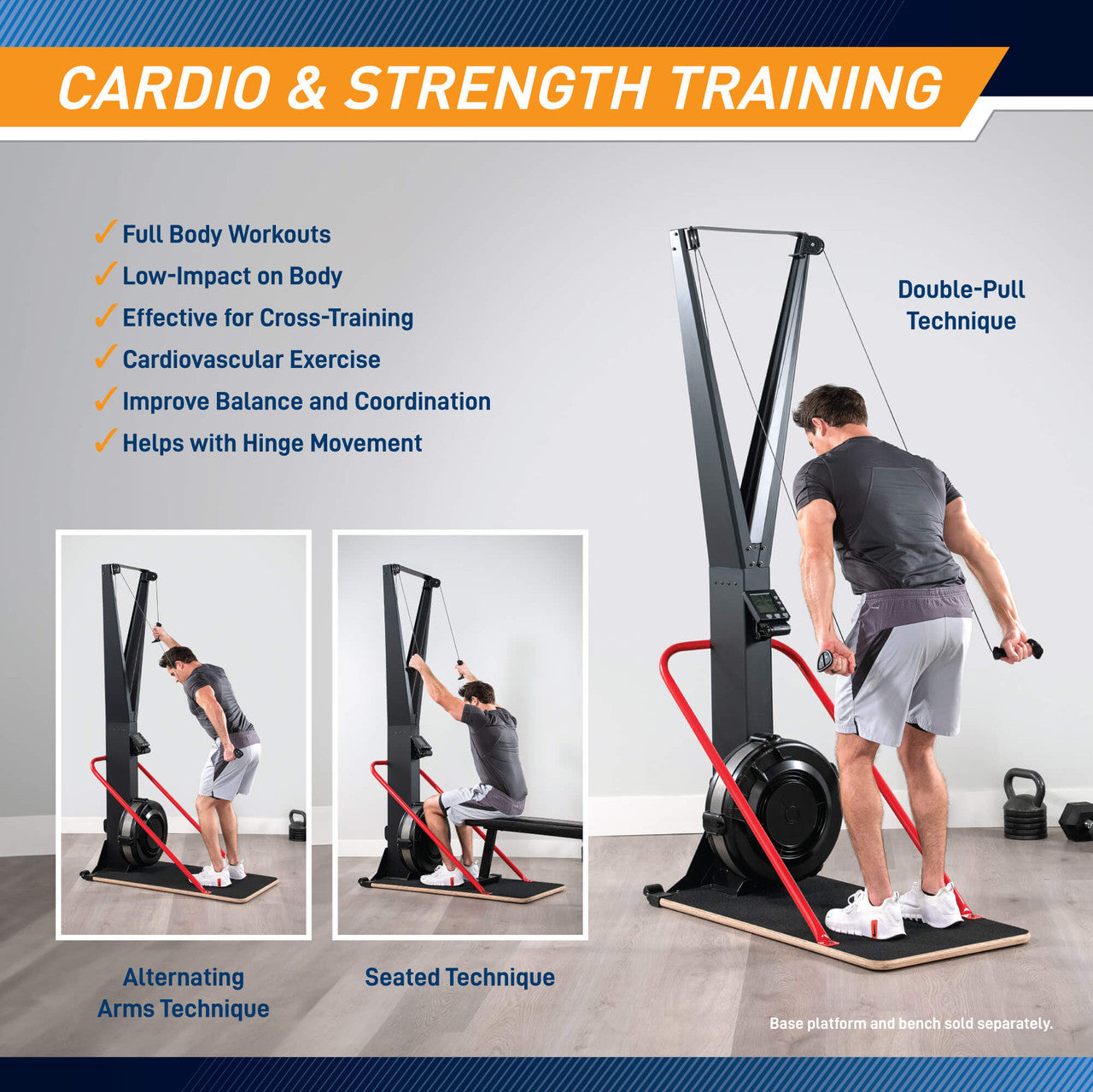 marcy-ns-0357-ski-skitrainer-wand-ganzk-rper-cardio image 8