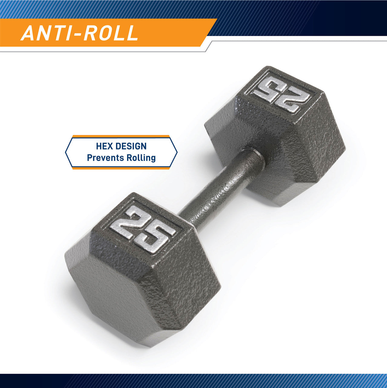 marcy-iv-2025-kurzhantel-25-lb-eisen-hex-krafttraining image 4