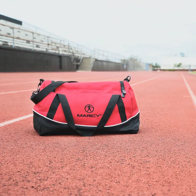 marcy-gym-duffel-bag-sporttasche-reisetasche-rot-18-zoll image 1