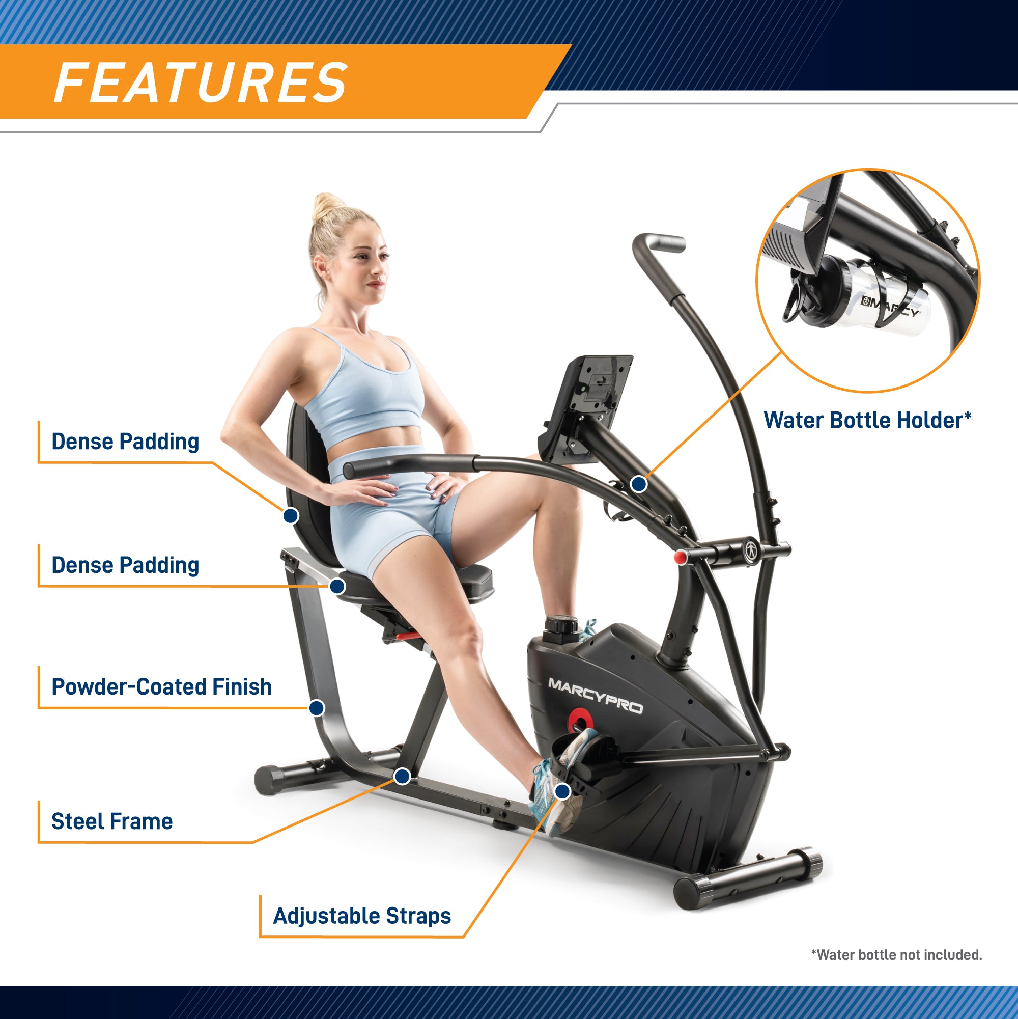 marcy-jx-7301-liegeergometer-dual-action-ganzk-rpertrainer image 8