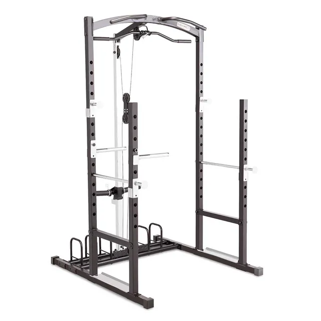 marcy-mwm-7041-cage-kraftstation-power-rack-mit-latzug image 1