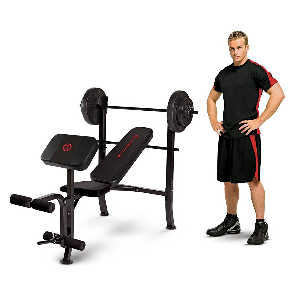 marcy-mkb-2081-hantelbank-set-mit-80lb-hantelset-standard image 2