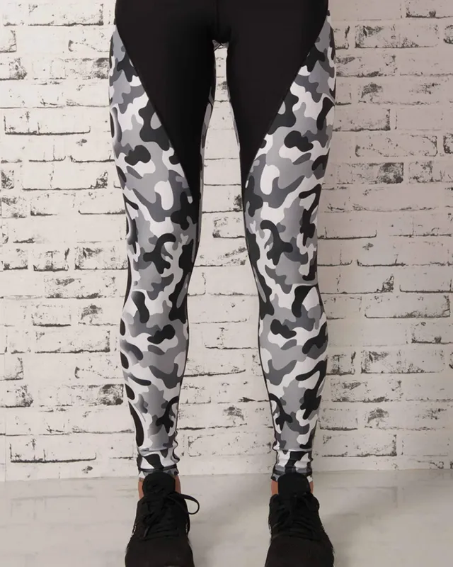smovey-fitness-hose-moro-camouflage-damen-leggings-schwarz image 1
