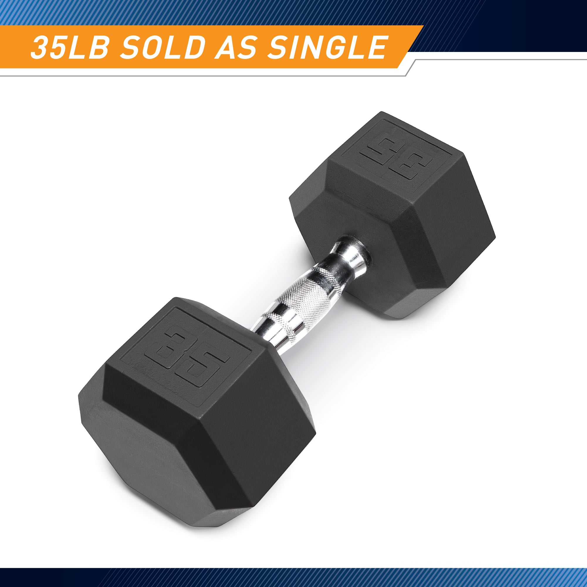 marcy-weights-and-bars-ibrh-035-kurzhantel-35lbs-gummi-hex image 3