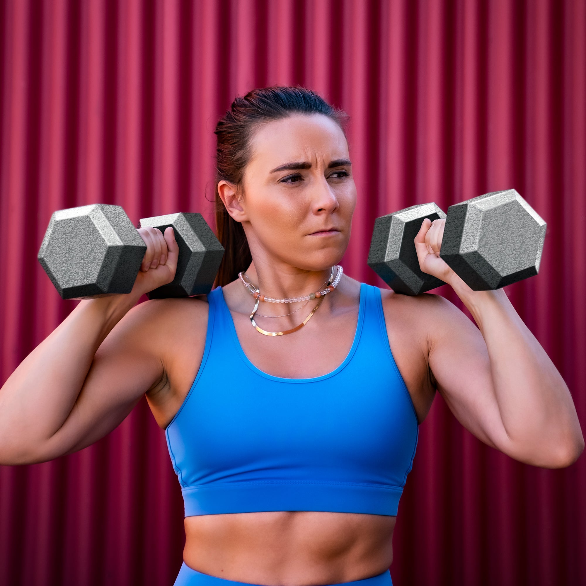 marcy-iv-2025-kurzhantel-25-lb-eisen-hex-krafttraining image 2