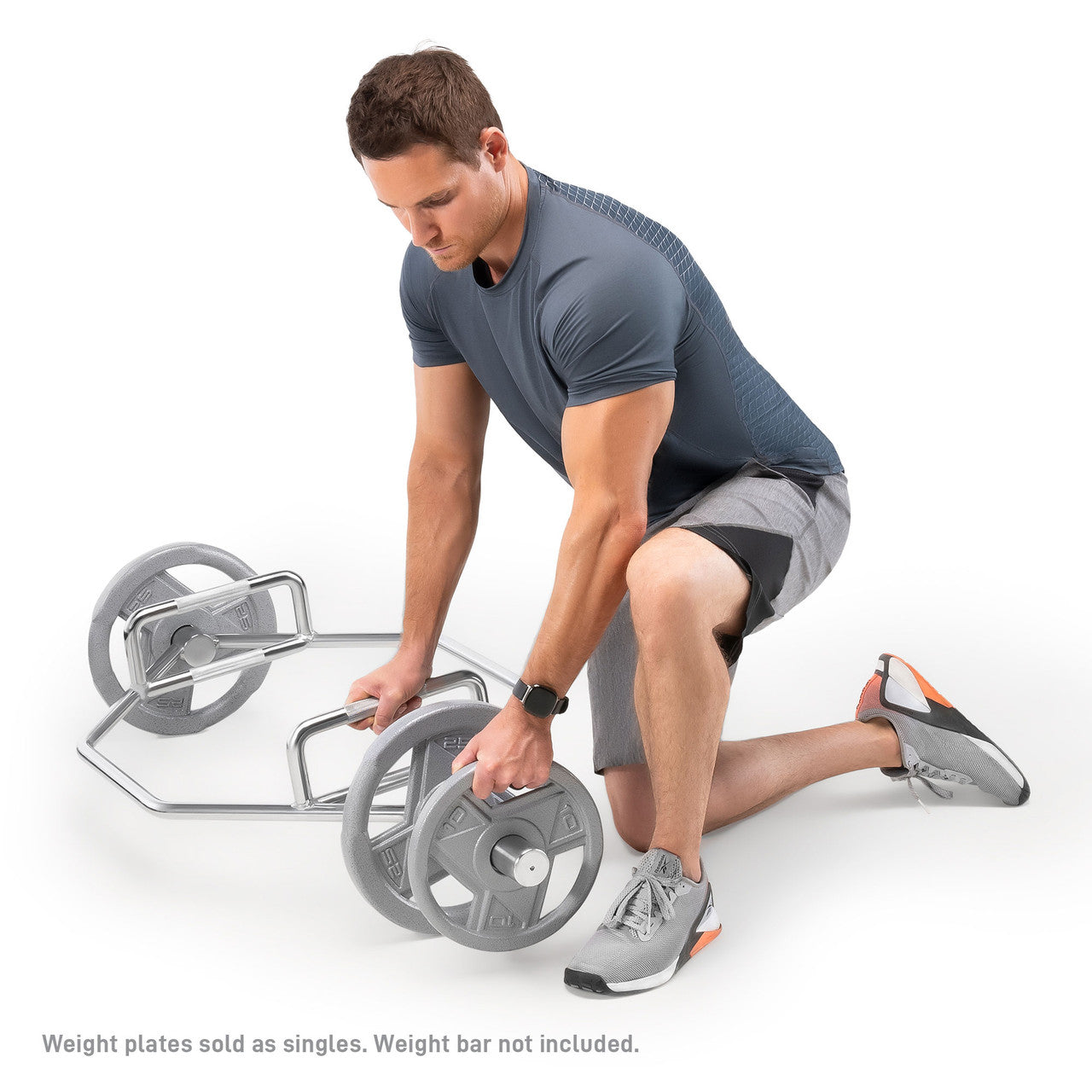 marcy-mcw-45-olympia-hantelscheibe-20-4-kg-gusseisen image 2