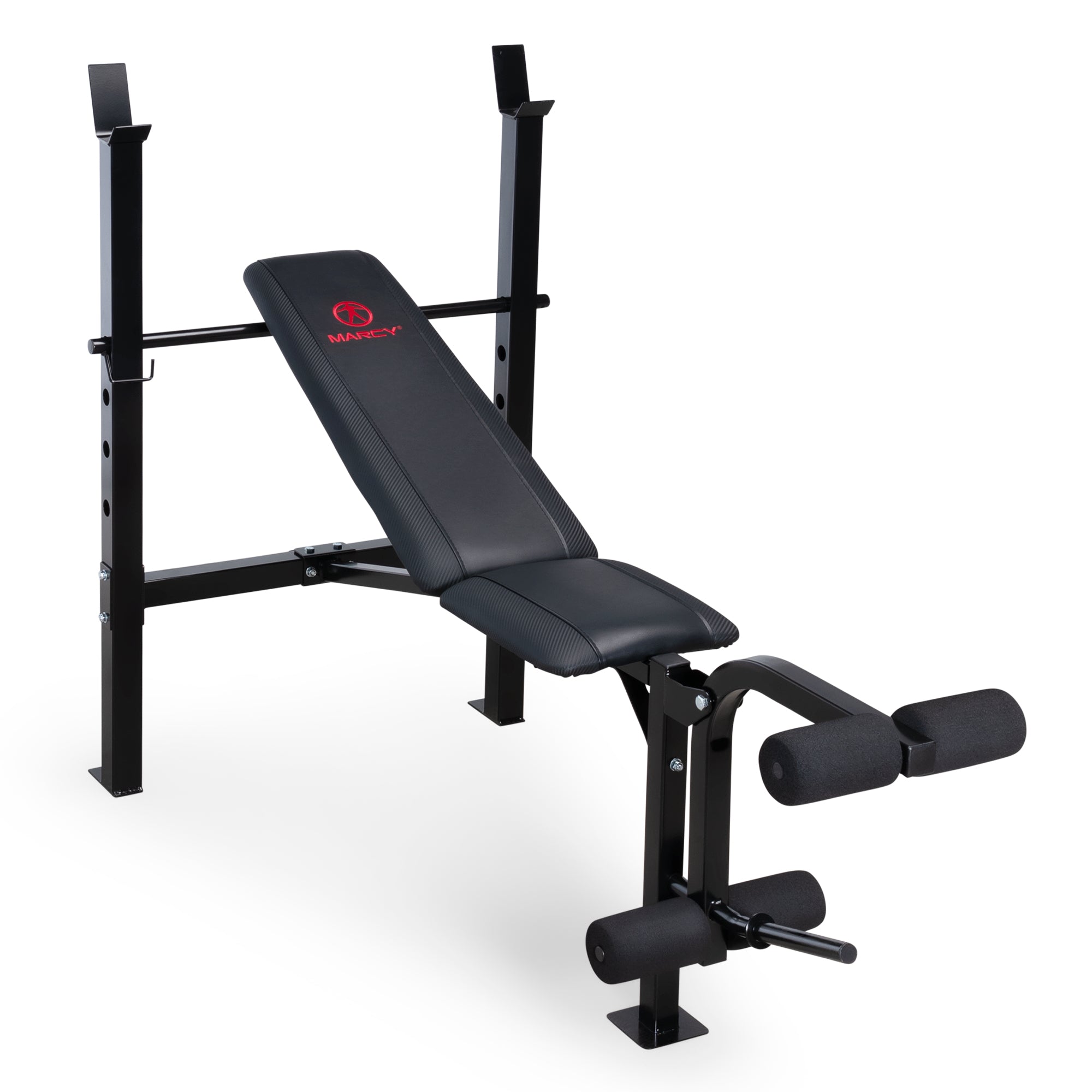 marcy-mwb-6501-hantelbank-verstellbar-mit-beincurler image 1