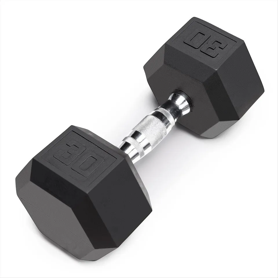 marcy-rhdb-030-gummi-kurzhantel-30-lbs-13-6-kg-hex image 1