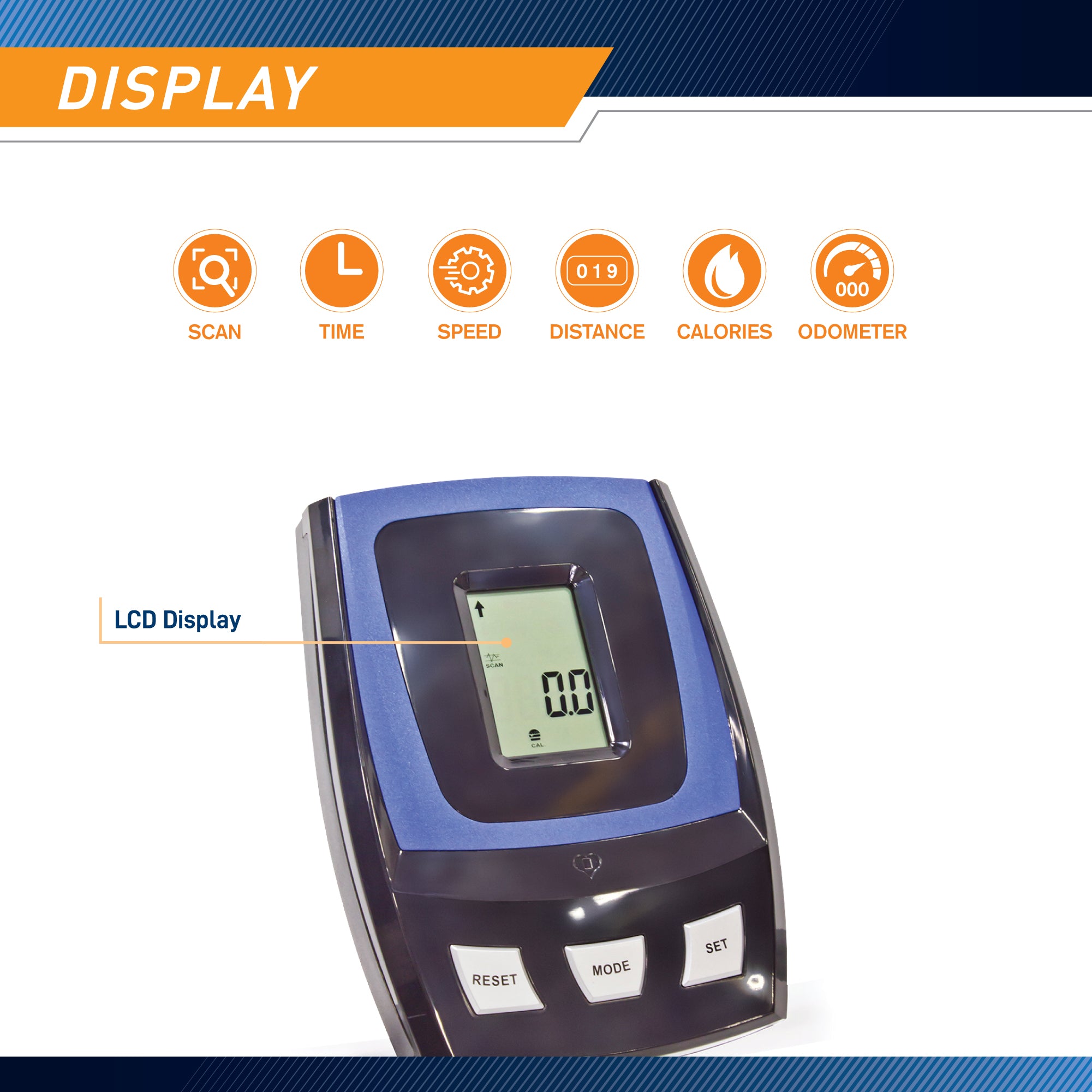 marcy-cardio-equipment-ns-1201r-liege-heimtrainer-magnetbremse-8-stufen image 4