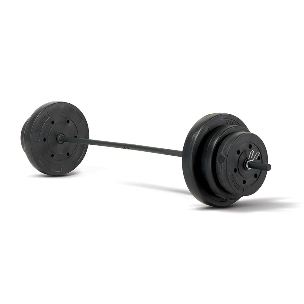 marcy-vb-100-hantelset-vinyl-100lb-mit-stange image 1