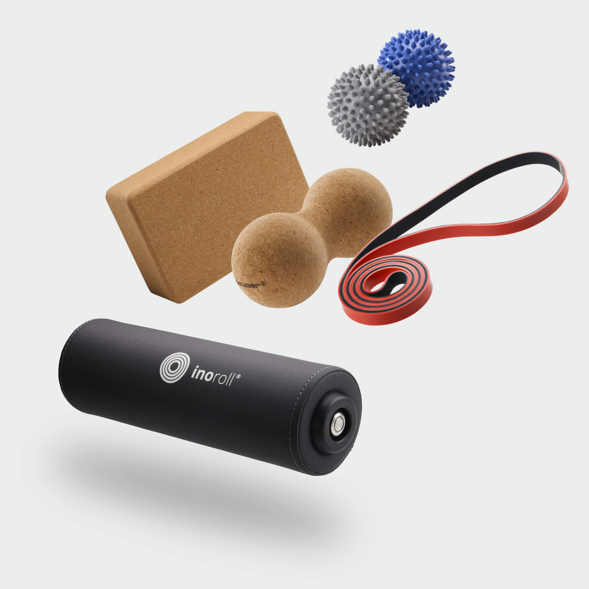 deuser-physio-band-plus-stretching-kit-set-schwarz image 1