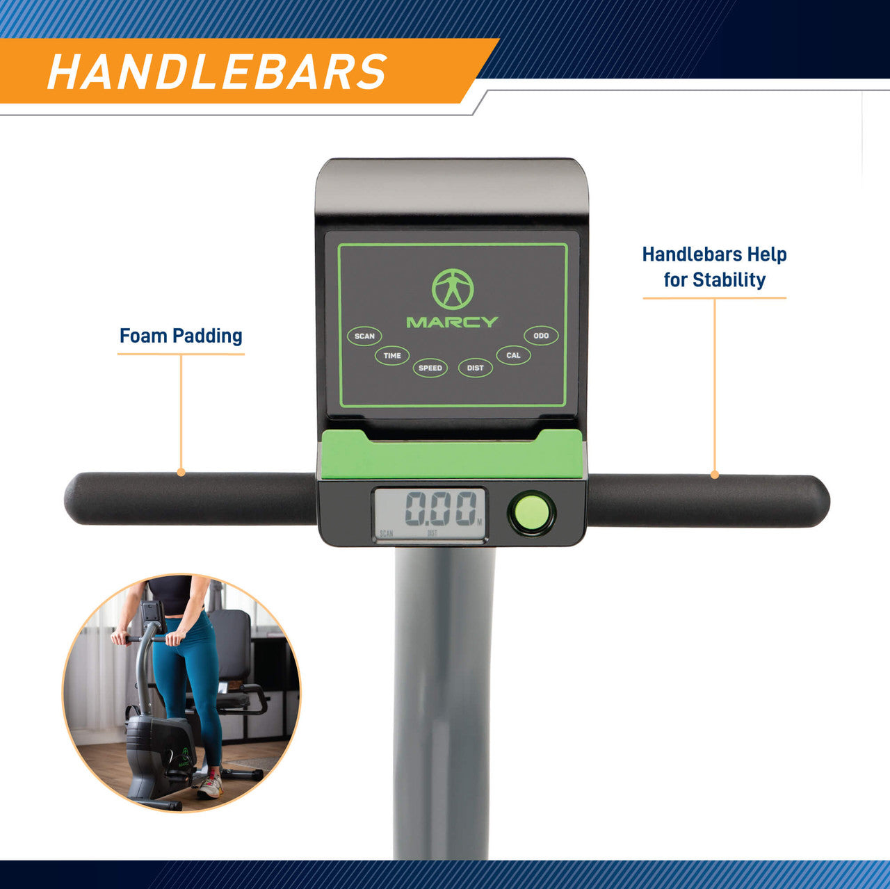 marcy-cardio-ns-1206r-liegeergometer-magnetbremse-sitz image 5