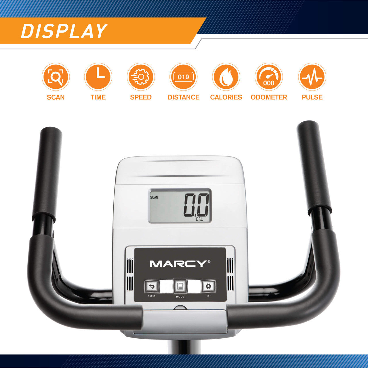 marcy-me-1019r-liegeergometer-magnet-recumbent-bike image 7