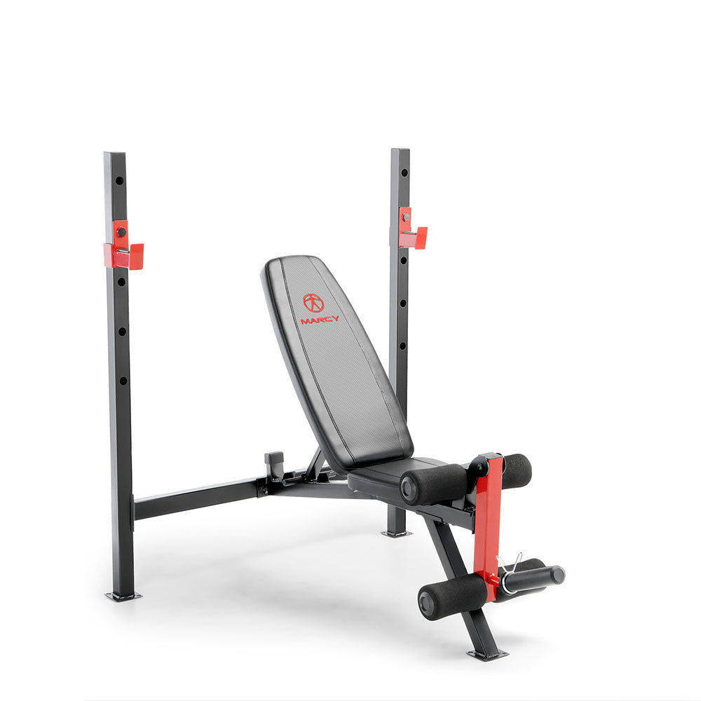 marcy-mwb-4811-olympia-hantelbank-verstellbar-mit-beincurler image 1