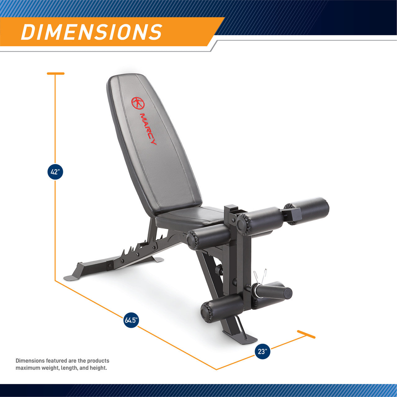 marcy-benches-and-trainers-sb-350-schr-gbank-beincurler-272kg image 3