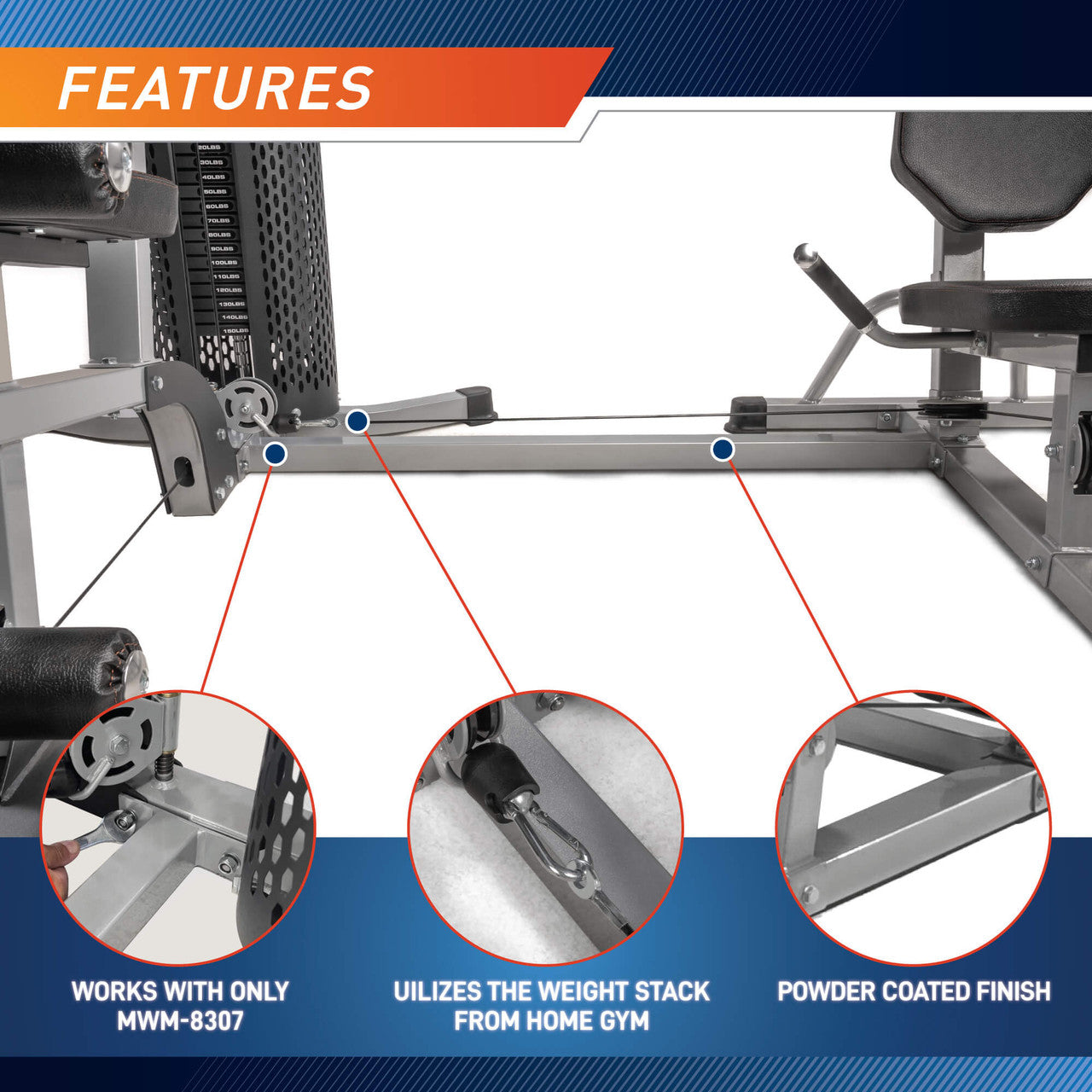 marcy-acc-8307lp-leg-press-beinpresse-f-r-mwm-8307-zubeh-r image 3