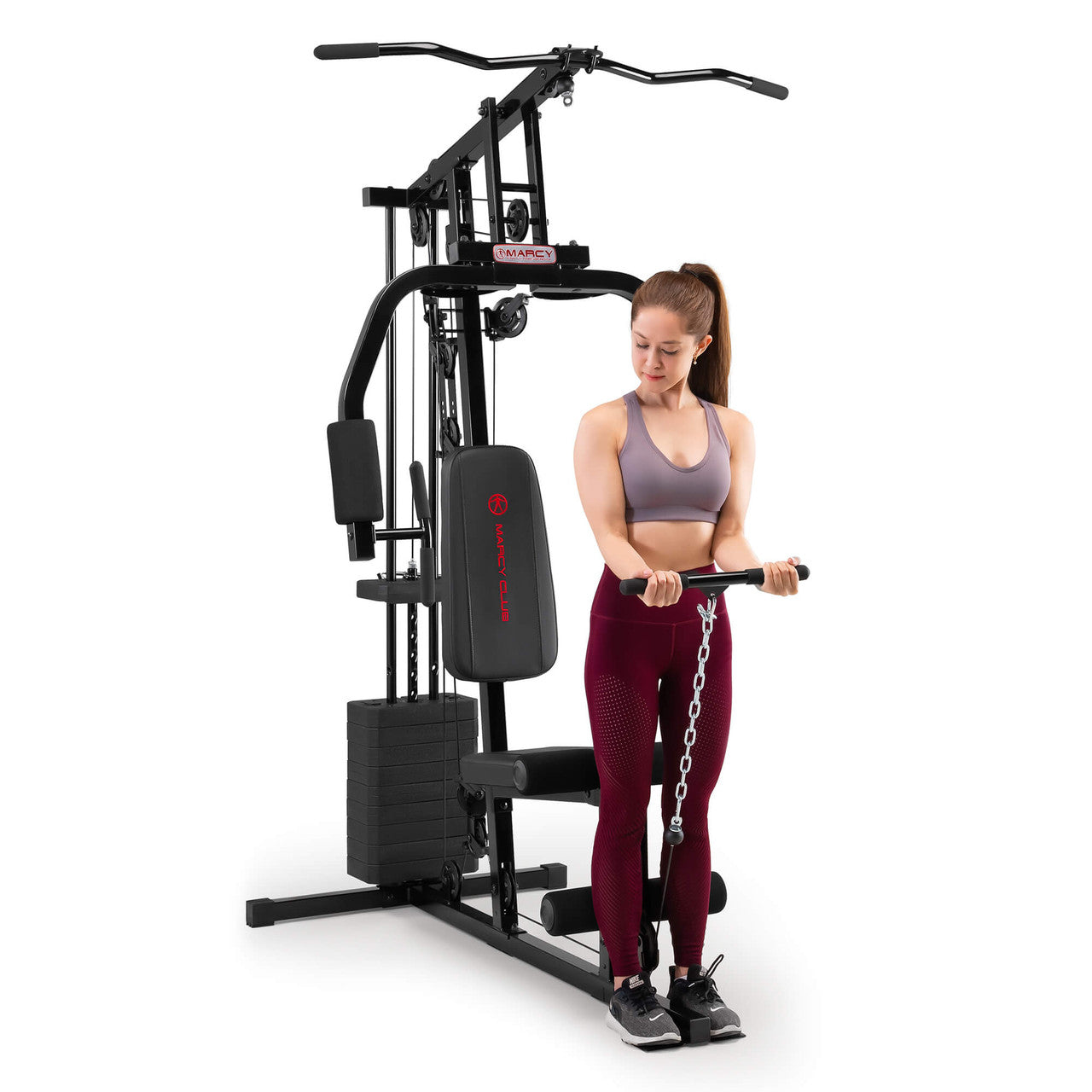 marcy-mkm-81030-kraftstation-45-kg-home-gym-seilzug image 3