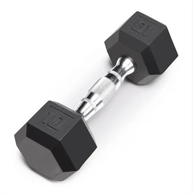 marcy-ibrh-010-rubber-hex-kurzhantel-10-lb-einzeln image 1