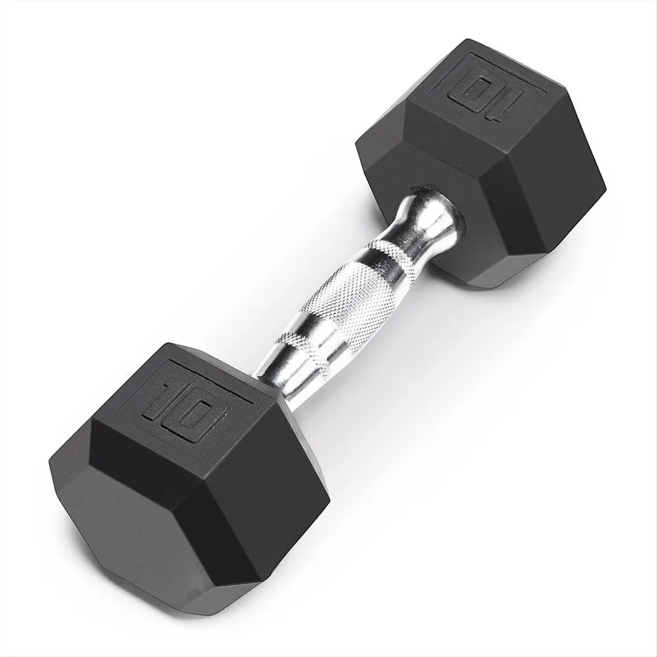 marcy-ibrh-010-rubber-hex-kurzhantel-10-lb-einzeln image 1