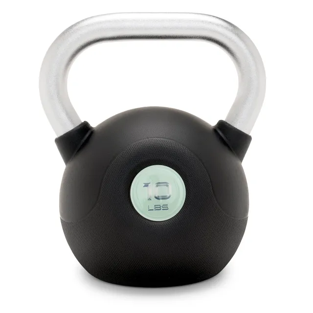 marcy-mckb-010-kettlebell-10-lbs-pu-gr-n-chromgriff image 1