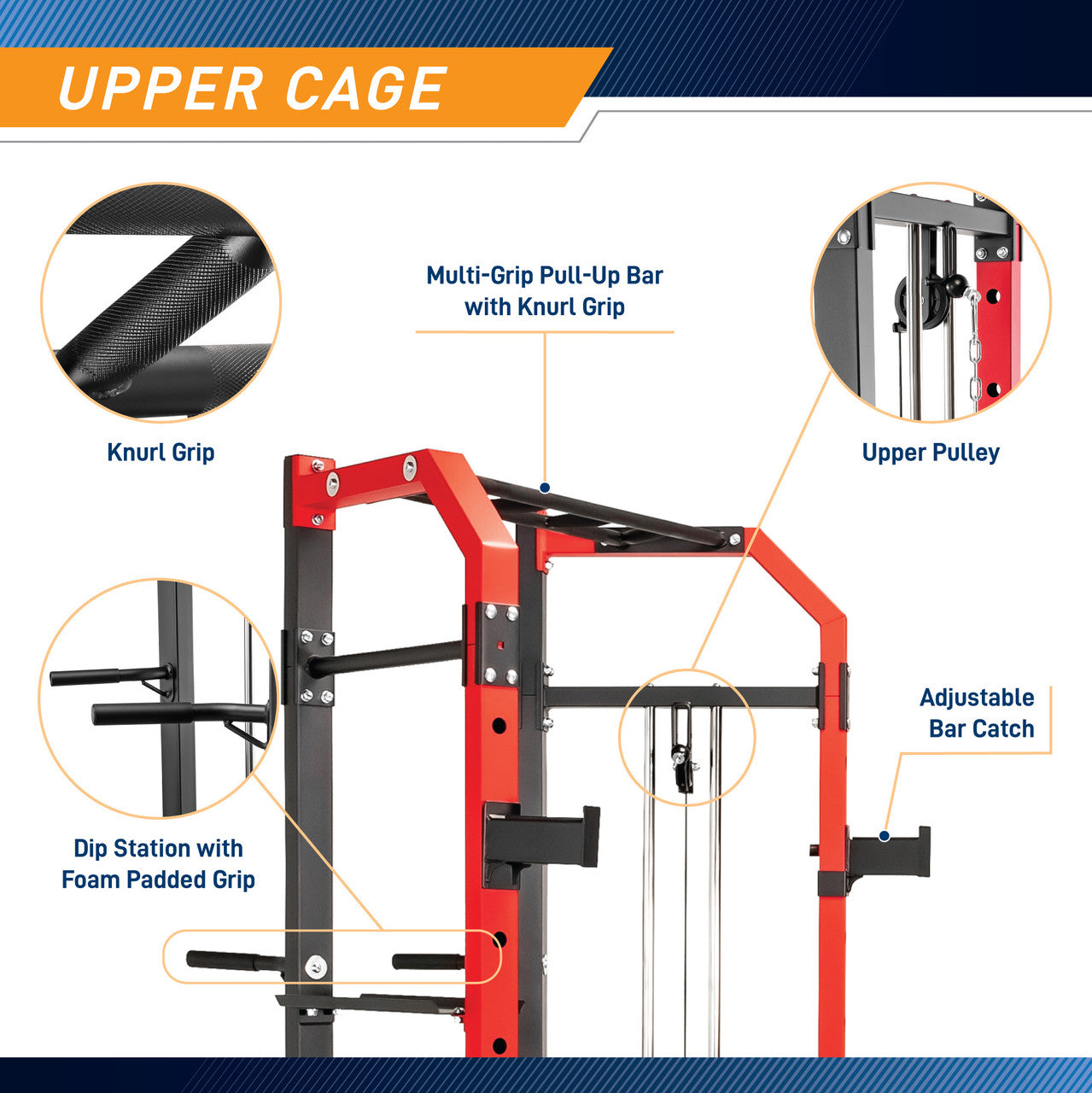 marcy-sm-7393-power-cage-kraftstation-mit-hantelbank image 3