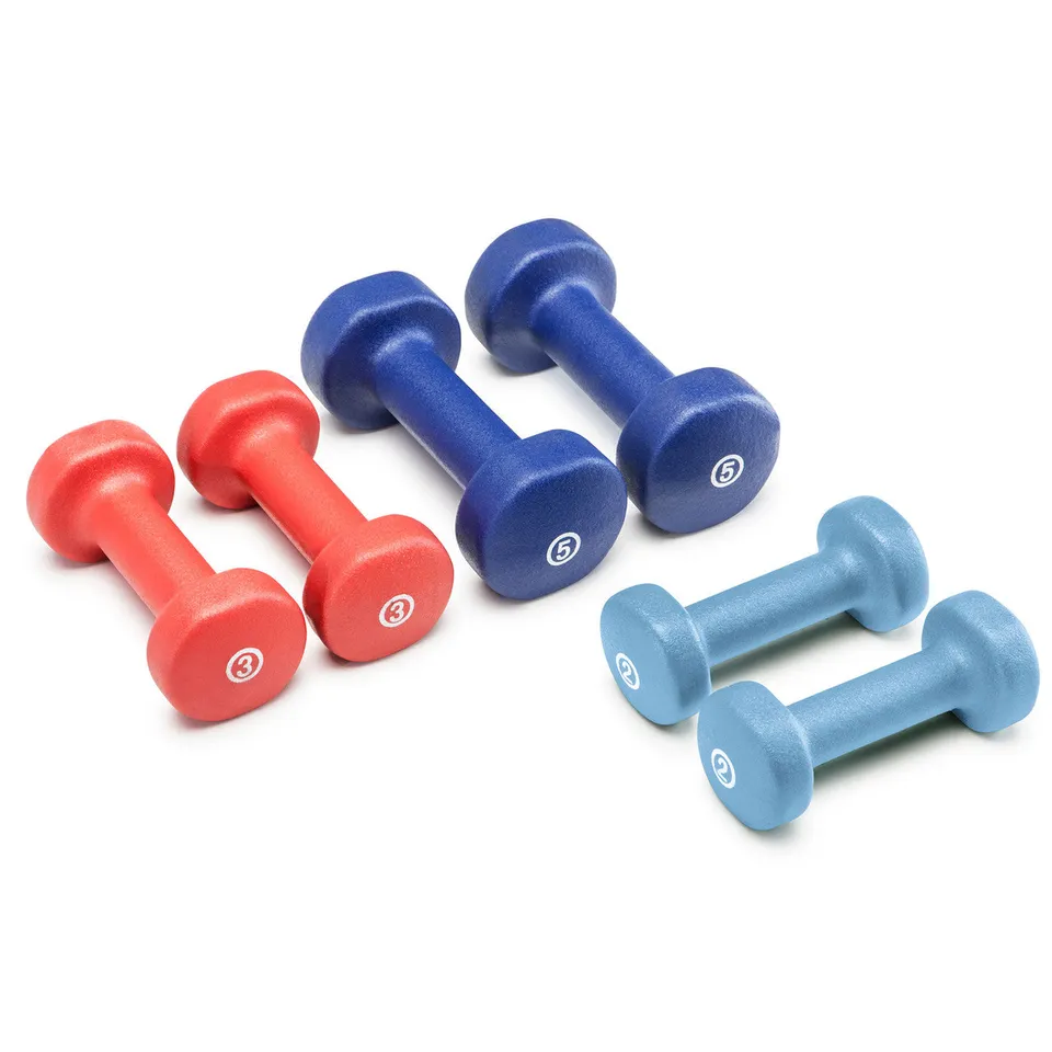 marcy-weights-and-bars-nds-21-1-hantelset-neopren-3-paare-koffer image 1