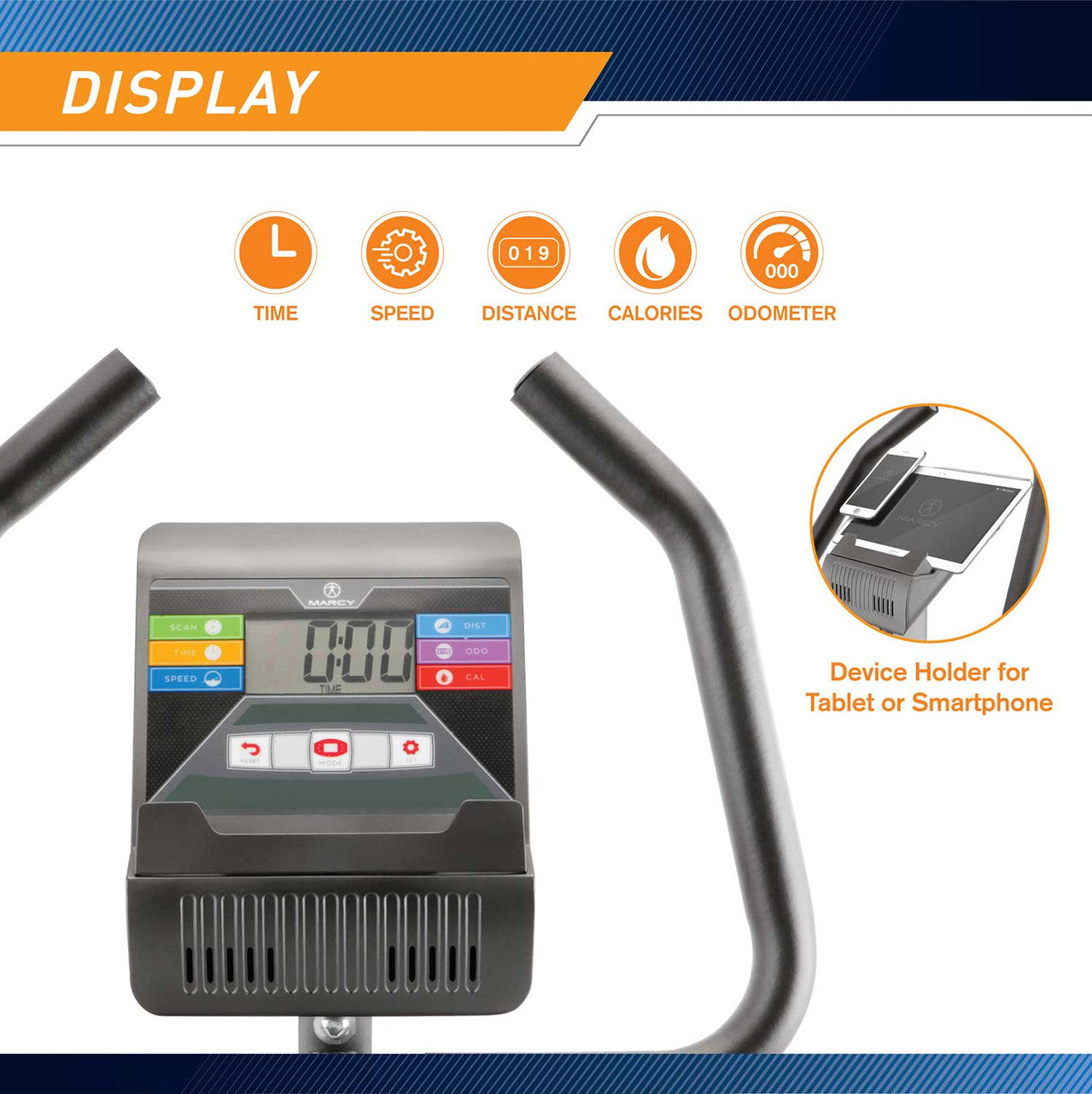 marcy-cardio-ns-40504u-heimtrainer-magnet-8-stufen-lcd image 4