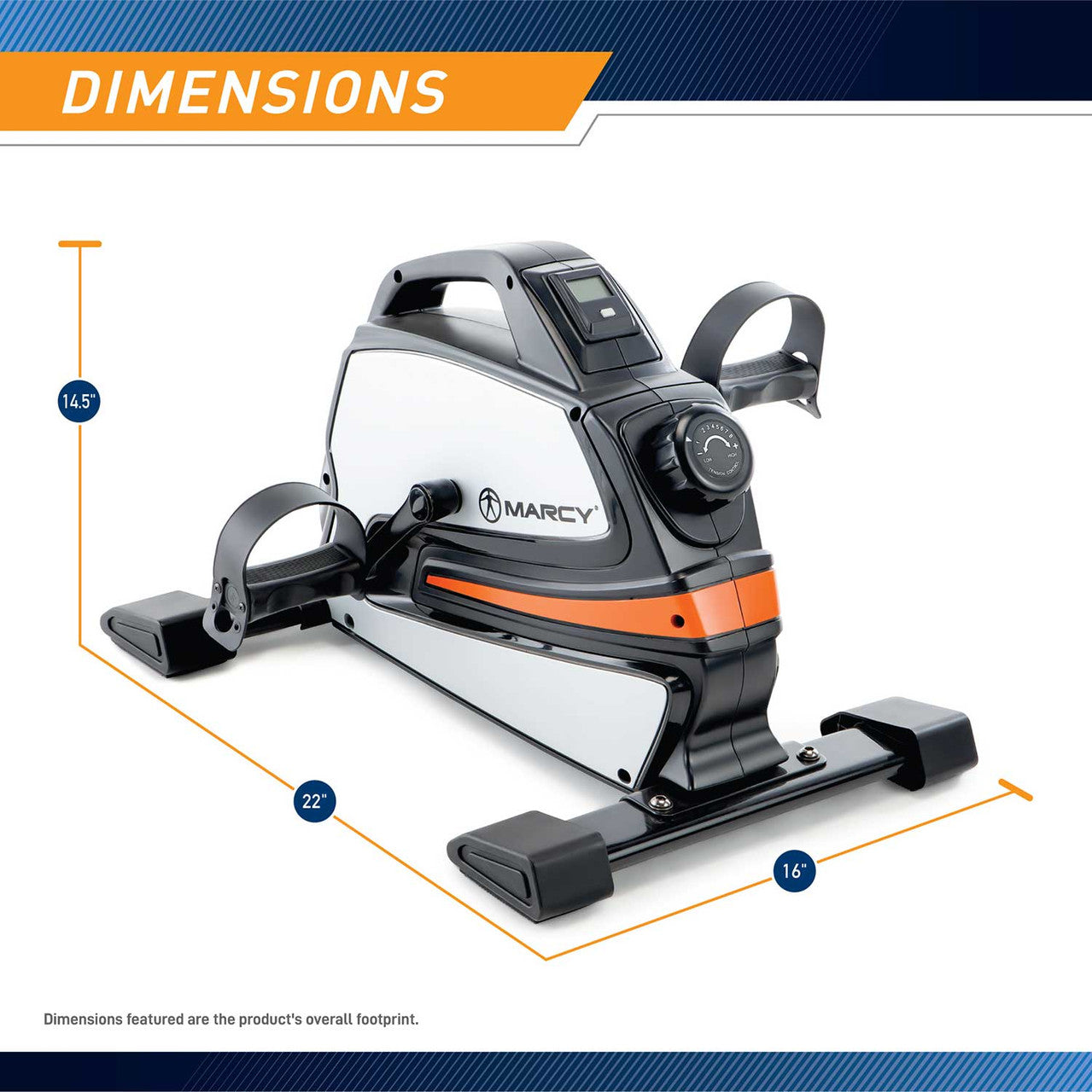 marcy-ns-9200-mini-heimtrainer-arm-beintrainer-magnetisch image 3