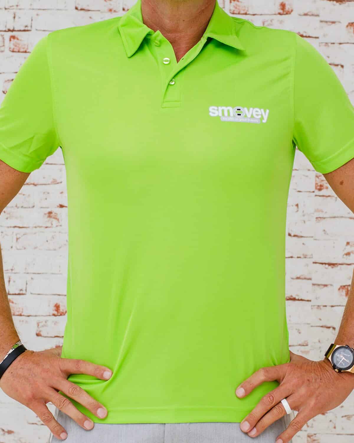 smovey-funktionspoloshirt-gr-n-herren-polo-cool-plus image 2