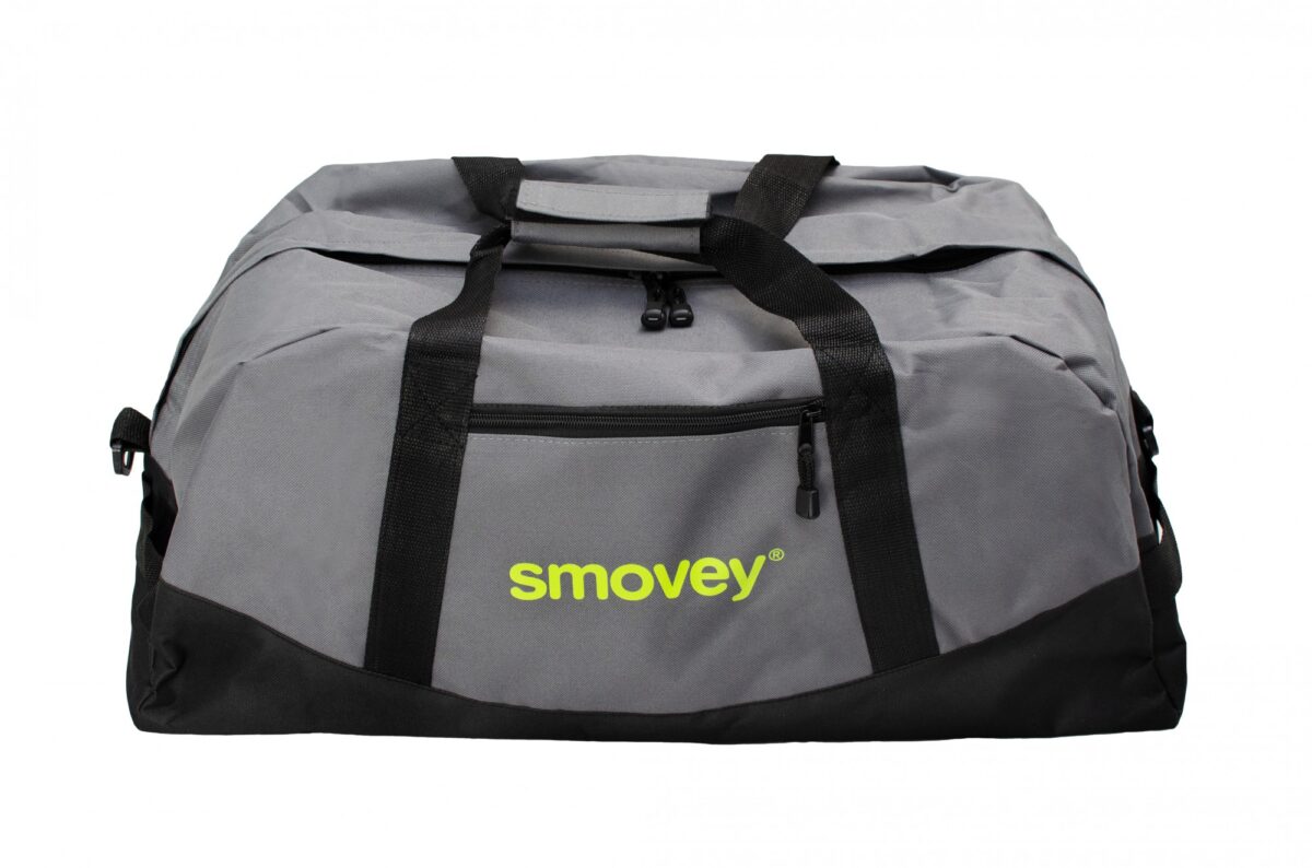 smovey-sporttasche-grau-schwarz-reisetasche-68-cm-polyester image 2
