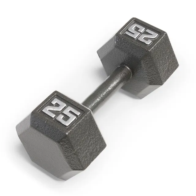 marcy-iv-2025-kurzhantel-25-lb-eisen-hex-krafttraining image 1
