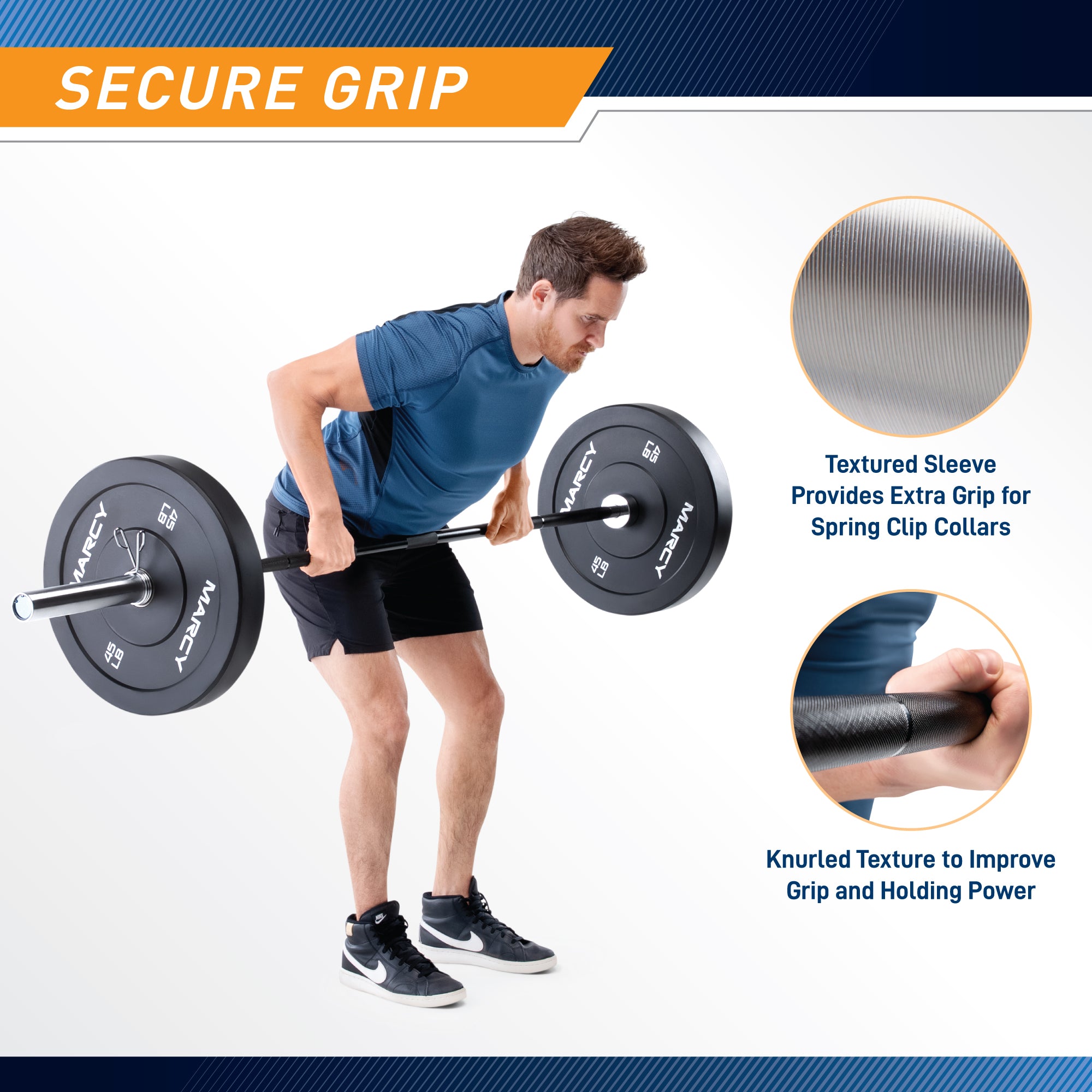 marcy-weights-and-bars-bp-250-hantelset-250lbs-mit-stange image 5