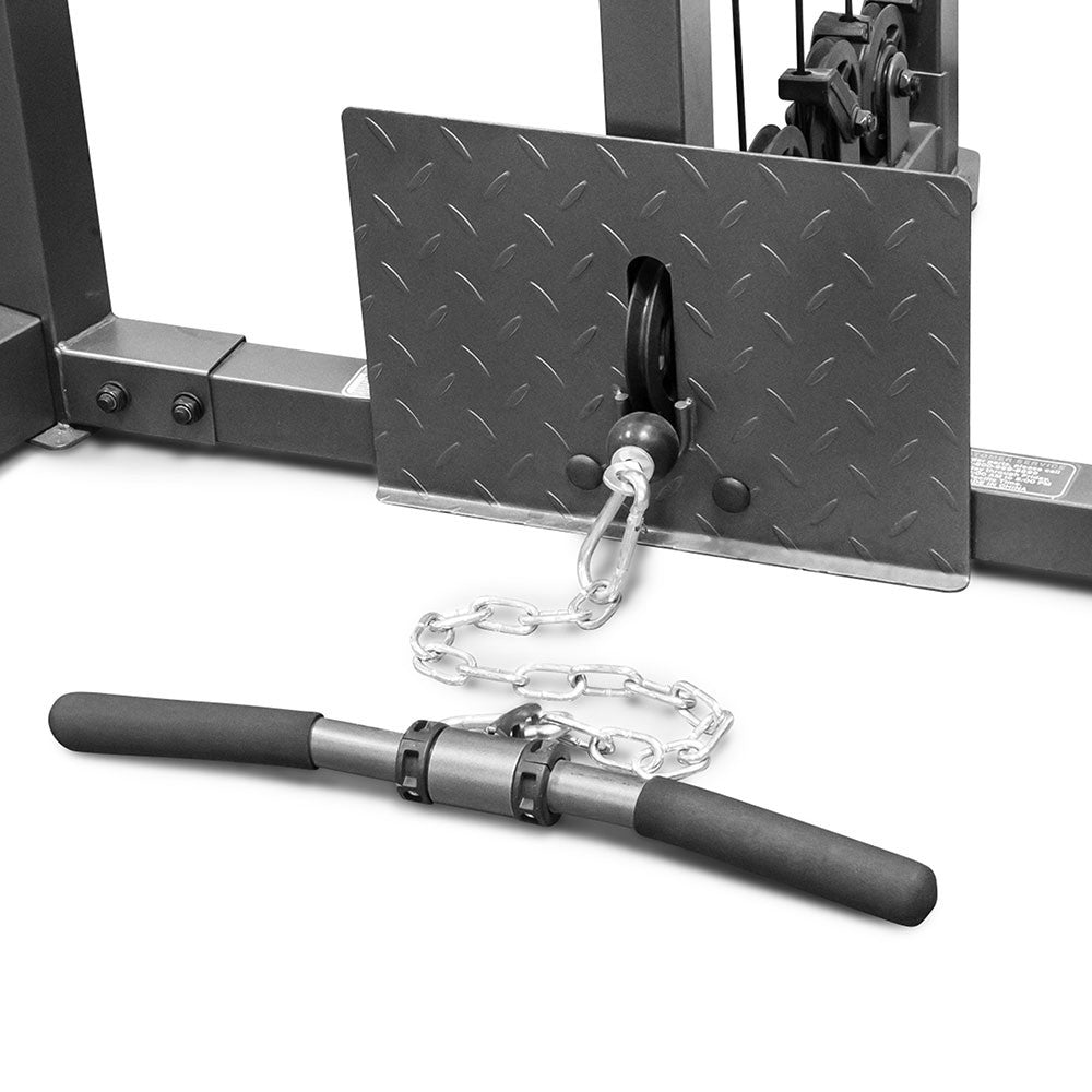 marcy-sm-4008-smith-machine-kraftstation-mit-bank-latzug image 8