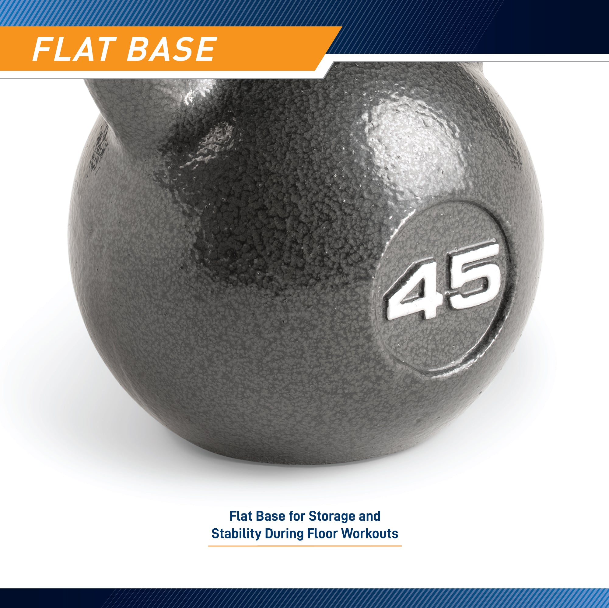 marcy-hkb-045-kettlebell-45-lb-gusseisen-hammertone image 5
