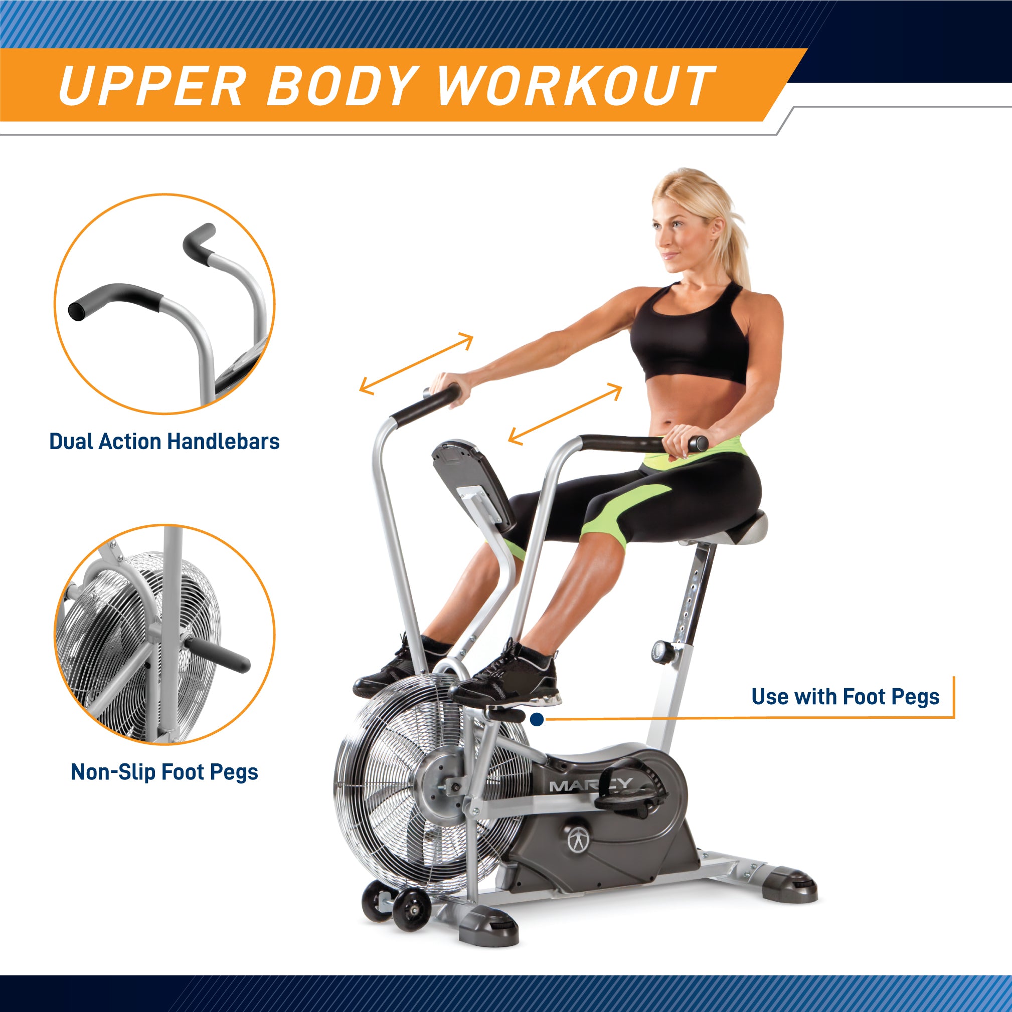marcy-cardio-equipment-air-1-deluxe-fan-bike-ganzk-rpertraining image 7